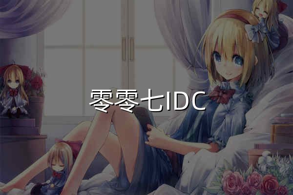 零零七IDC_專業(yè)云計算服務提供商_高效穩(wěn)定的服務器租用與托管服務 - 官網(wǎng)預覽